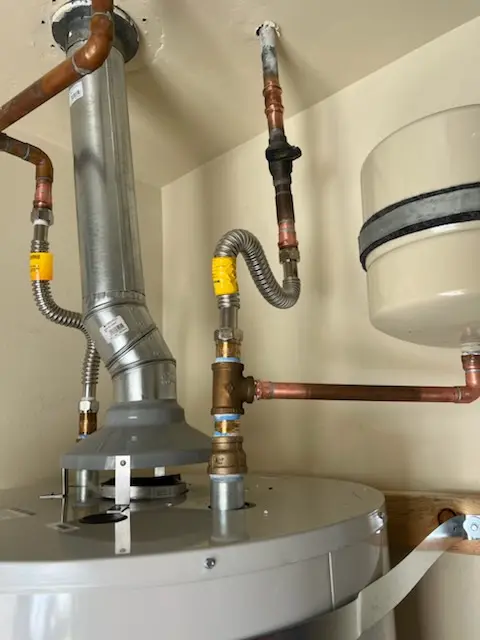 Water heater installation and plumbing repair in South Highland